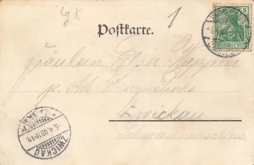 Gruss aus Breitenberg mit Gasthof und Störbrücke Schleswig-Holstein AK 1903