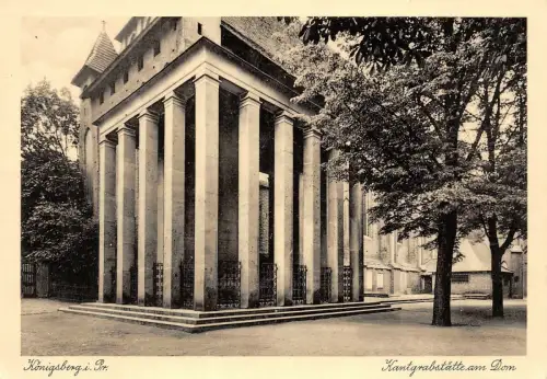 Königsberg i. Pr. Kantgrabstätte am Dom Postkarte AK