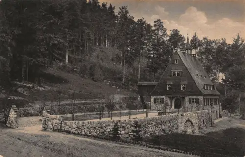 Jugendherberge Rittersgrün Sachsen Postkarte