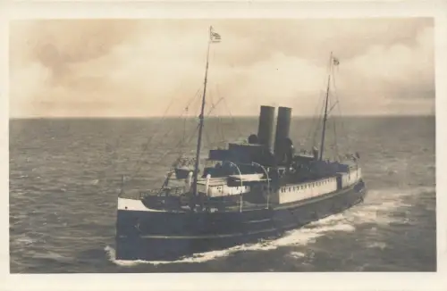 Dampfer Grüßgott Norddeutscher LLoyd Bremen Postkarte AK 1925