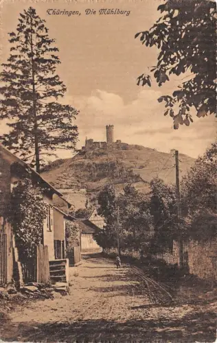 Sommerfrische Mühlburg in Thüringen Postkarte AK 1917