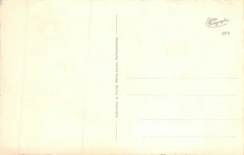 Ostseebad Heiligenhafen Abend am Binnensee Postkarte AK