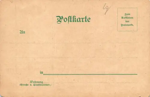 Gruß aus der Sächsischen Schweiz Sommerfrische Dittersbach mit Felsen Sachsen AK