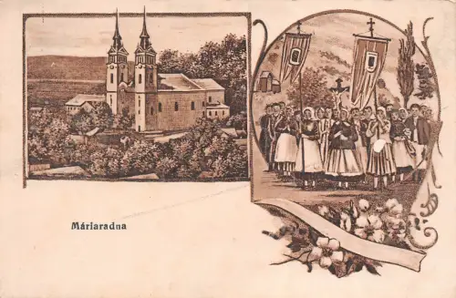 Mariaradna Postkarte AK