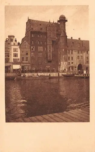 Die alte Sternwarte in Danzig Postkarte AK