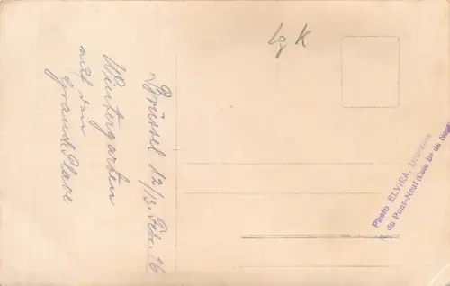 Fräulein Feldgrau in Uniform Patriotika Postkarte AK 1916