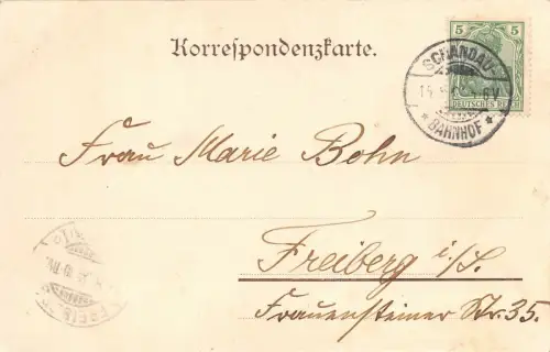 Böhm. Schweiz Edmundsklamm AK 1904