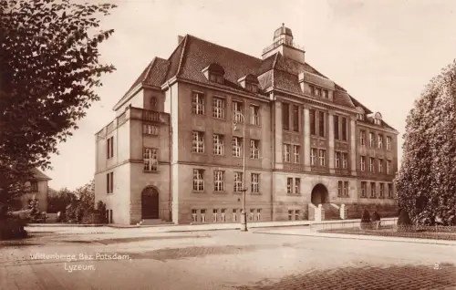 Wittenberge Bez. Potsdam Lyzeum Postkarte AK
