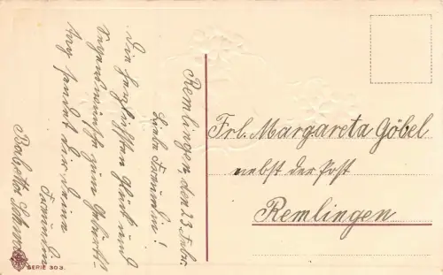 Herzlichen Glückwunsch zum Geburtstage! Patriotika Postkarte Geprägt AK