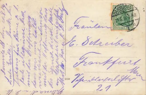 Gott segne unsere Waffen Wilhelm II und Franz Josef EK2 Postkarte AK 1914