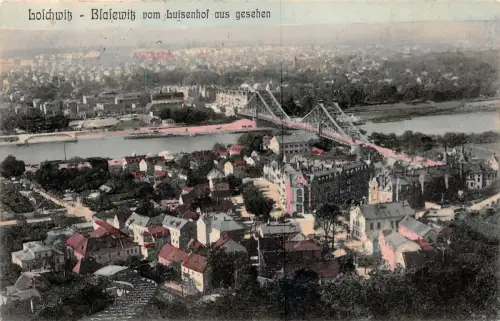 Loschwitz Blasewitz vom Luisenhof aus gesehen Postkarte AK 1910
