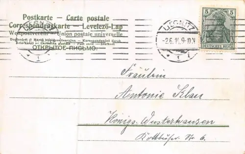 Liegnitz Schiesshaus Schlesien Postkarte AK 1914