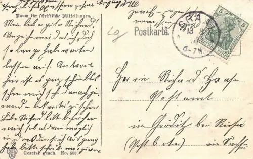 Ostseebad Graal Siesta am Strande AK 1907