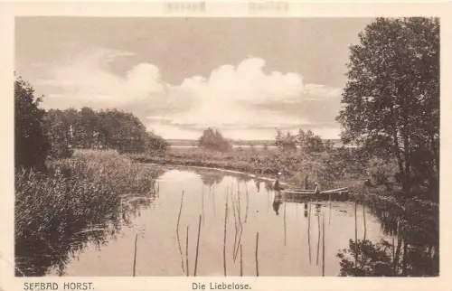 Seebad Horst Die Lieblose Postkarte AK