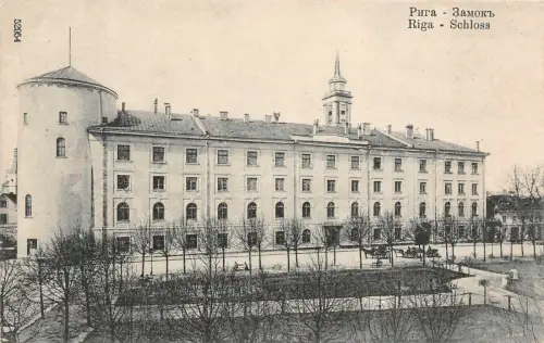 Riga Schloss Feldpostkarte AK 1918