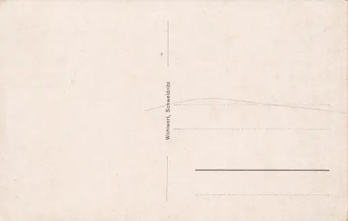 Schweidnitz Stadt Świdnica Partie am Ring Postkarte AK
