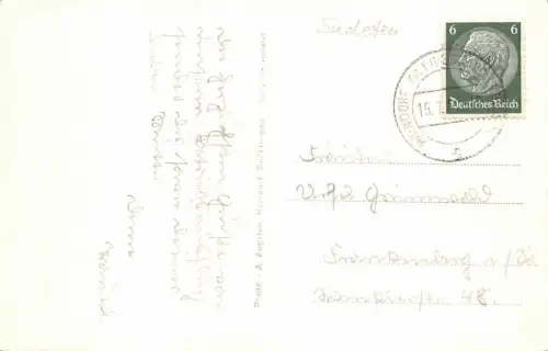 Sommerfrische Weissbach Isergerbirge AK