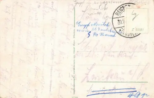 Schöne Aussicht, Stadtpark, Weinhold Straße Reichenbach Vogtland Sachsen AK 1928