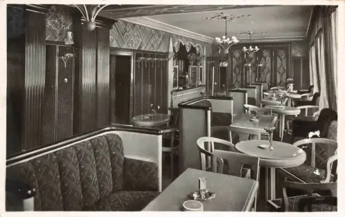 Cafe Schulze Limbach Sa. Postkarte AK 1941