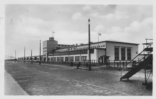 Norddeutscher Lloyd Bremen Bremerhaven Columbushalle AK 1937