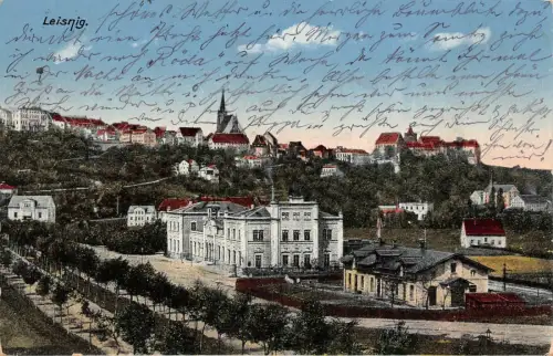 Leisnig Ansicht Feldpostkarte AK 1915