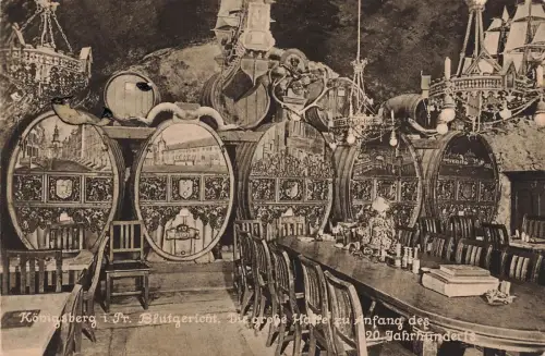 Ansicht Blutgericht in Königsberg Ostpreußen Postkarte AK