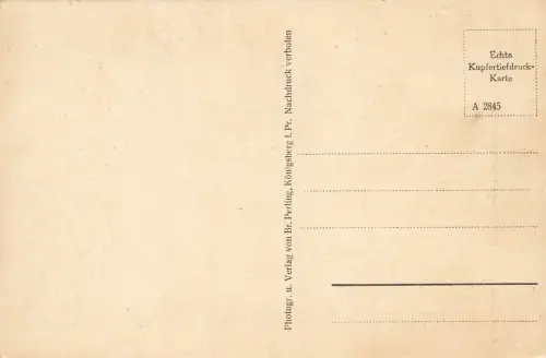 Ansicht Blutgericht in Königsberg Ostpreußen Postkarte AK