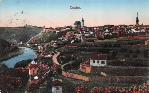 Znaim (Znojmo) Ansicht Postkarte AK