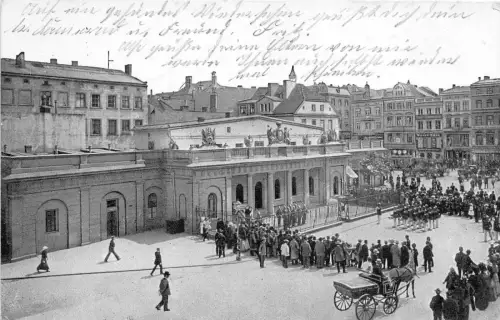 Posen Aufziehen der Hauptwache 1916