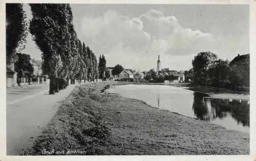 Gruß aus Zeithain Sachsen Postkarte AK 1941