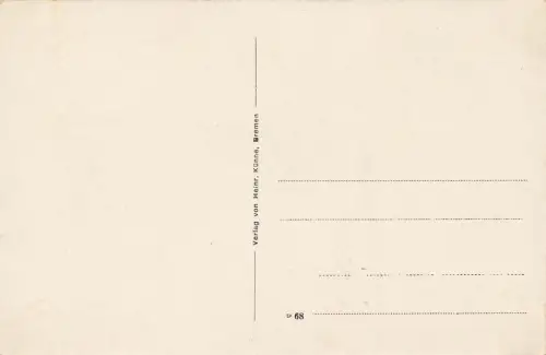 Ansicht Fitgerstraße in Bremen Postkarte AK