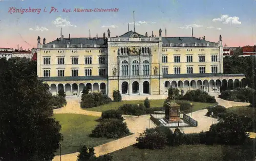 Königsberg i. Pr. Kgl. Albertus-Universität AK 1915