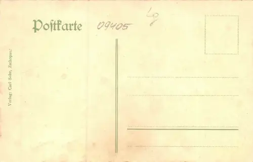 Schloss Wildeck bei Zschopau Erzgebirge Sachsen Postkarte