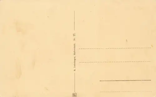Kaiser Wilhelm Denkmal auf dem Kyffhäuser Thüringen Postkarte AK