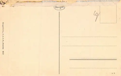 Danzig Frauengasse Postkarte AK