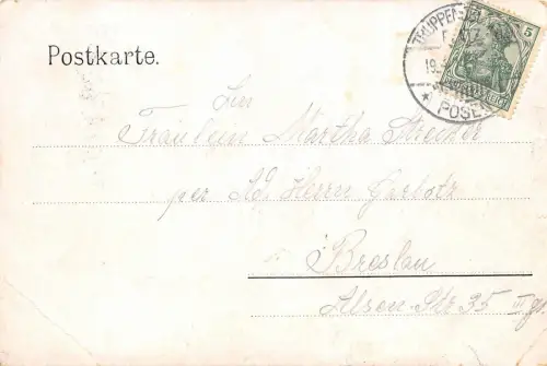 Posen Weissenburg Truppenübungsplatz Bäkerei Postkarte 1911