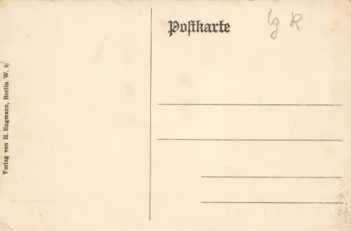 Jubiläumskarte der Ersten Berliner Original-Bauernschänke Postkarte AK