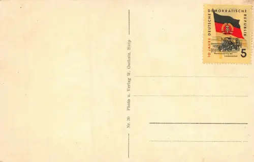 Stolpmünde Mole Postkarte AK