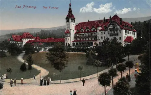 Bad Flinsberg (Świeradów-Zdrój) Das Kurhaus AK