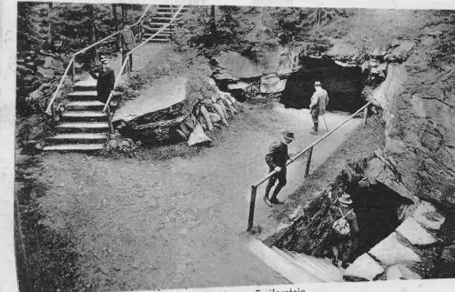 Greifenstein Berghaus Stadt Ehrenfriedersdorf Post, Bahnstation Sachsen AK 1919