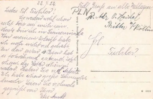 See- und Soolbad Swinemünde Strandpromenade Postkarte AK