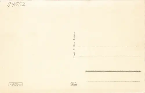 Schiff mit Altar Kunigundenkirche Borna bei Leipzig Sachsen Postkarte AK