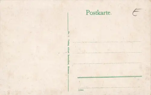 Predigerstuhl in Helgoland Schleswig-Holstein Postkarte AK