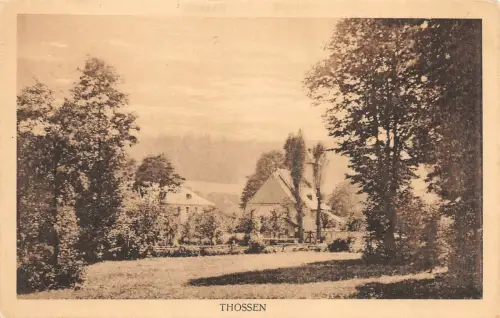 Thossen Weischlitz Vogtland Postkarte AK