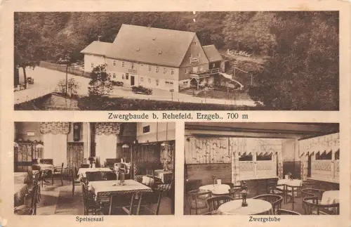 Zwergbaude bei Rehefeld Erzgebirge Sachsen Postkarte