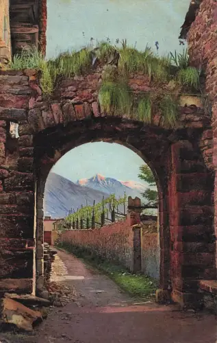 Lago Maggiore Ascona Photochromie Dresden Serie 189 Nr. 325 Postkarte AK 1917