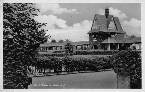 Bad Saarow Bahnhof Brandenburg Feldpostkarte 1941