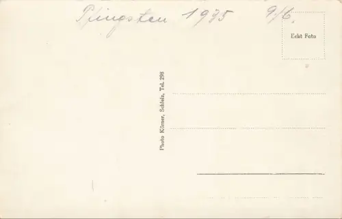 Blick auf die Bleilochsperre in Thüringen Postkarte AK 1935