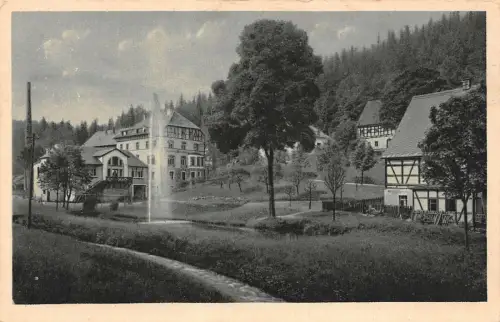 Sommerfrische Neunzehnhain Hammermühle Erzgebirge Sachsen Postkarte