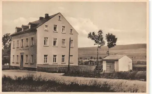 Hotel Fürst Bismarck Crottendorf Erzgebirge Sachsen Postkarte